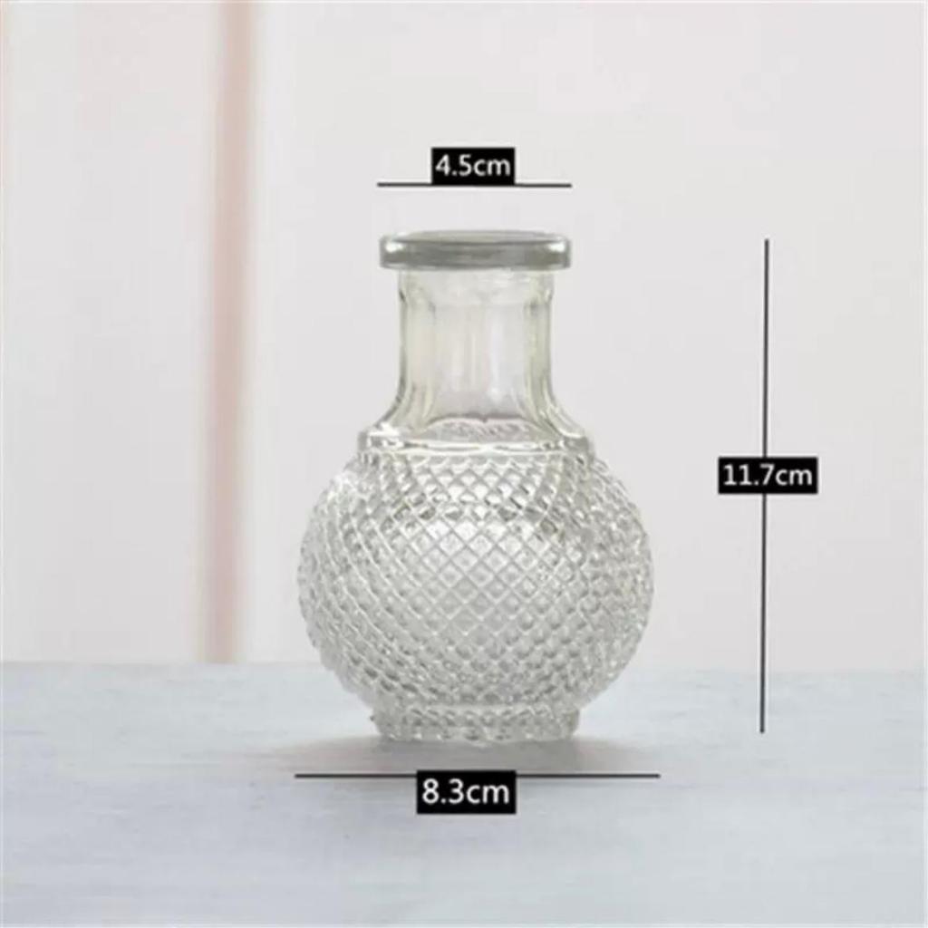 Reed diffuser Minimalist Clear Small Vintage Modern | DreamGarden SG