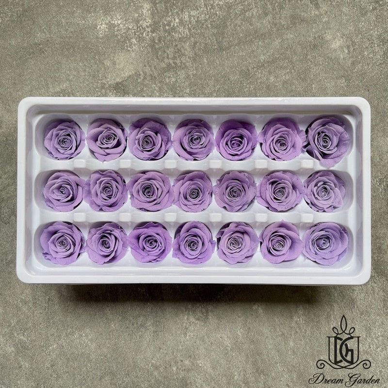 🇸🇬[SG Stock][Dream Garden]Grade B Preserved Roses 2cm-3cm Preserved Flowers Dried Flowers Home Decoration/DIY/Wedding