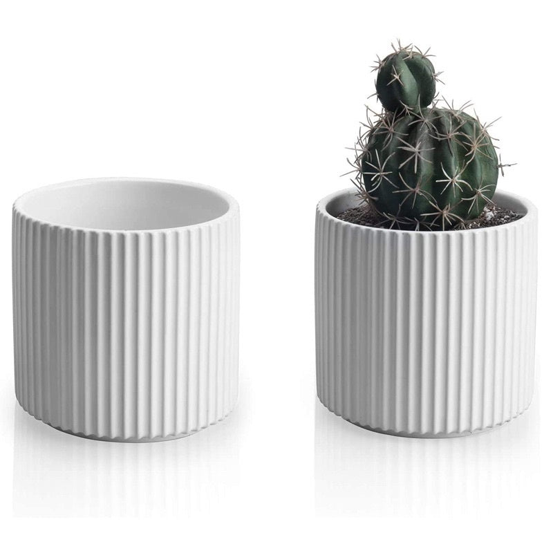 🇸🇬[SG Stock]SG Local European Style White color Vase with Pavilion pattern Dried Flower Vase|Flower Arrangement Ceramic
