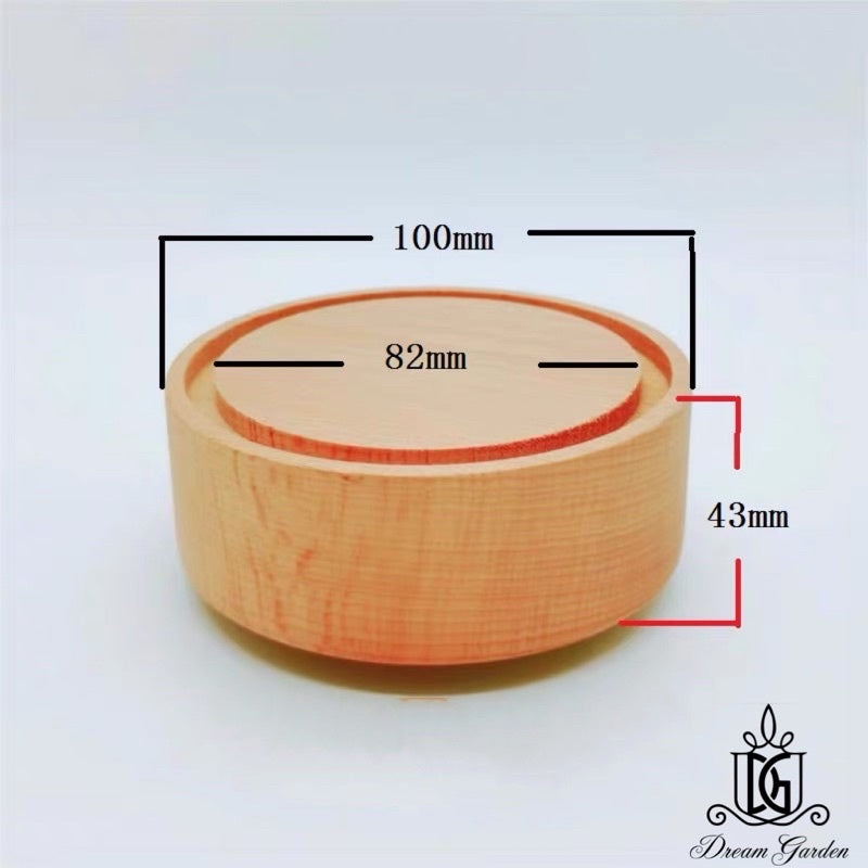 🇸🇬[SG Stock] [Dream Garden]Preserved Flower Dome Glass with Music LED Wooden Base High Quality Rotating Music Box