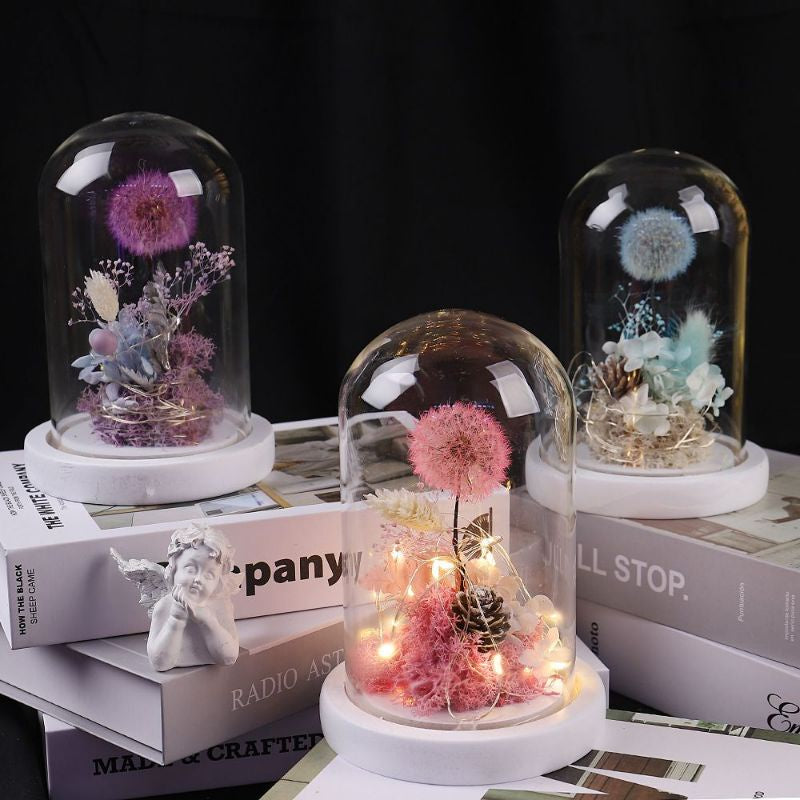 🇸🇬[SG Stock]Preserved Flowers Preserved Dandelion Singapore Local Wholesalers Home Decoration/DIY/Wedding