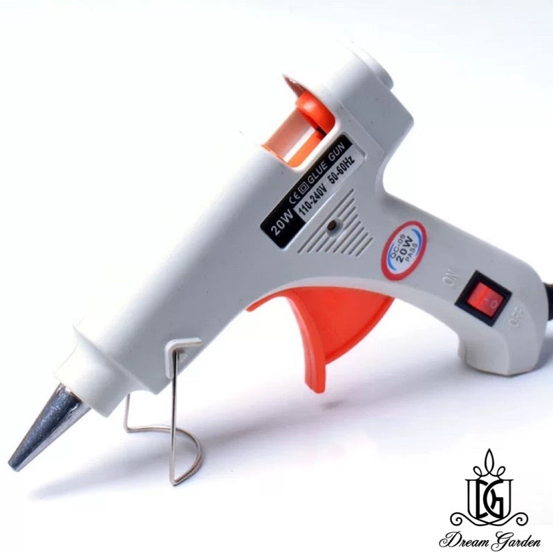 🇸🇬[SG Stock] 20W Hot Melt Glue Gun~100-240V/7MM Hot Melt Glue Stick Applicable/Crafts Making/Glass Ceramic Home Use