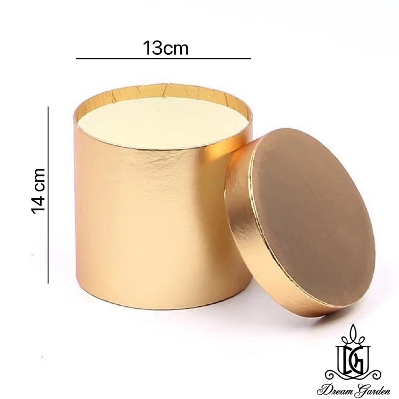 🇸🇬[SG Stock][Dream Garden] Round Flower Paper Boxes Lid Hug Florist Box Gift Box Home Decoration/DIY/Wedding