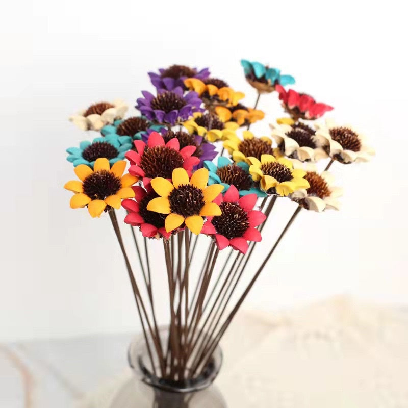 🇸🇬[SG Stock]Preserved Flowers Dried Flowers Happy Chrysanthemum Singapore Local Florist/Home Decoration/DIY/Wedding
