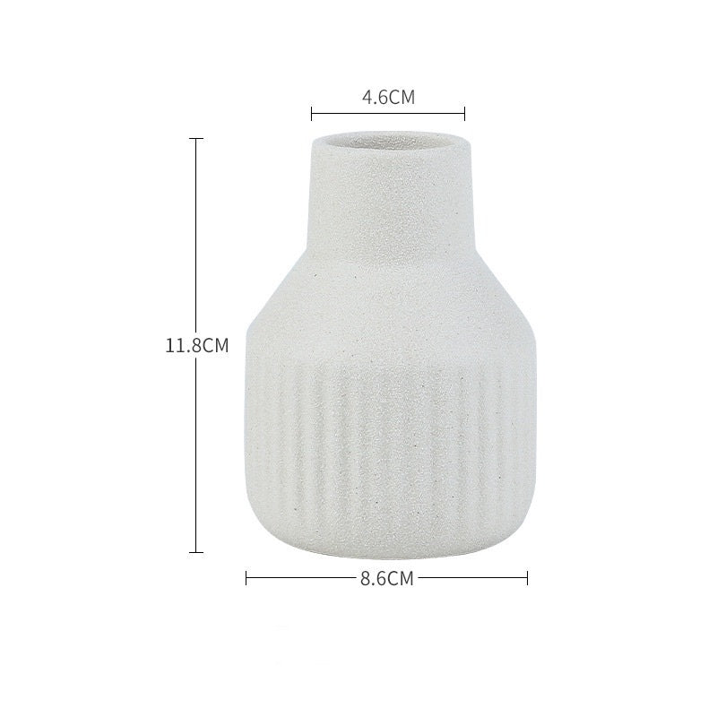 🇸🇬[SG Stock]🇸🇬Nordic Instagram Style modern ceramic vase with creative human face | home decorations | Preserved Flowers