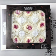 Japanese Earth Matters Preserved Austin roses Gradient | DreamGarden SG
