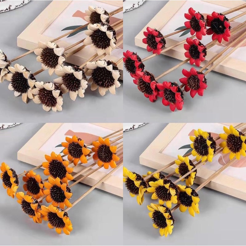 🇸🇬[SG Stock]Preserved Flowers Dried Flowers Happy Chrysanthemum Singapore Local Florist/Home Decoration/DIY/Wedding