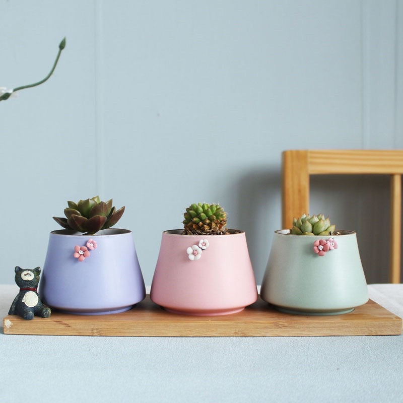 🇸🇬[SG Stock][Dream Garden]Nordic Style Color Mist Textured Flower Vase | Flowerpot | Flower Arrangement Ceramic