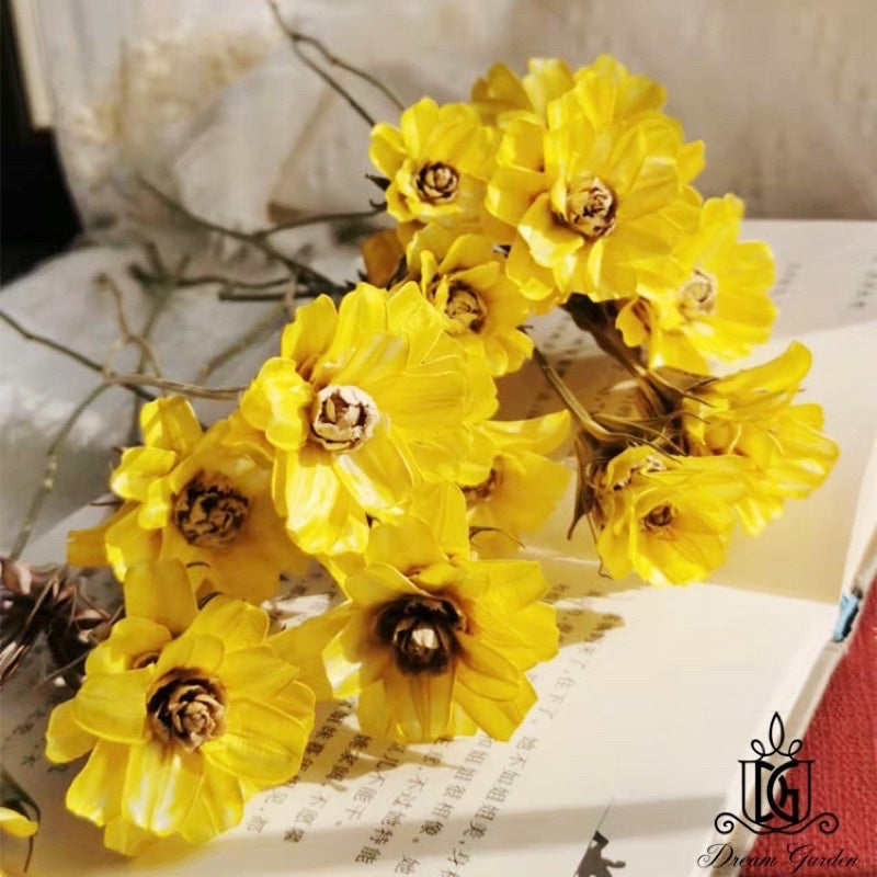 🇸🇬[SG Stock]Handmade Dried Flowers Dried Daisy Dried Sunflowers Singapore Local Wholesalers Home Decoration/DIY/Wedding