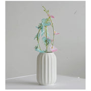 European Style White color Vase with Pavilion pattern | DreamGarden SG