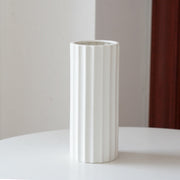 European Style White color Vase with Pavilion pattern | DreamGarden SG