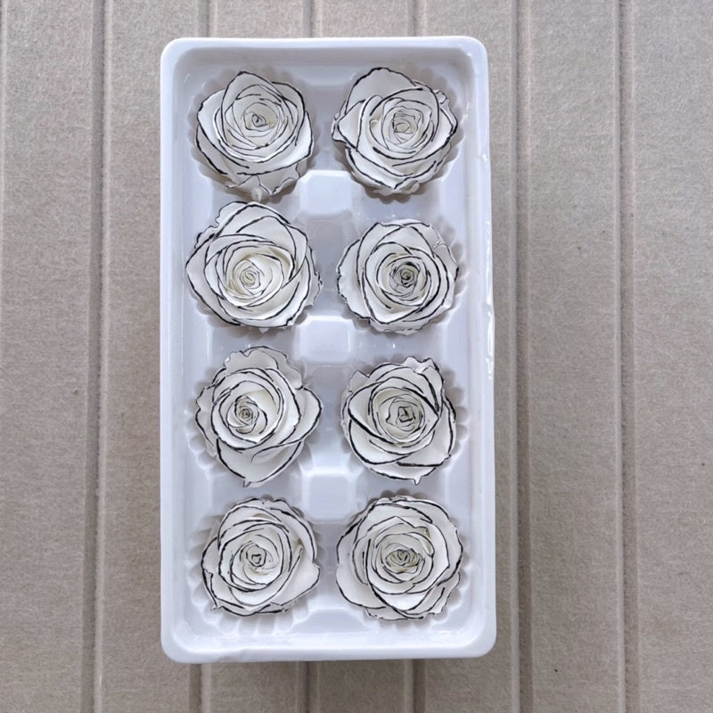 🇸🇬[SG Stock]🇸🇬SG Local Largest Wholesaler Grade A Rainbow Color Preserved Roses Suitable For Decoration/Wedding/DIY/Dome