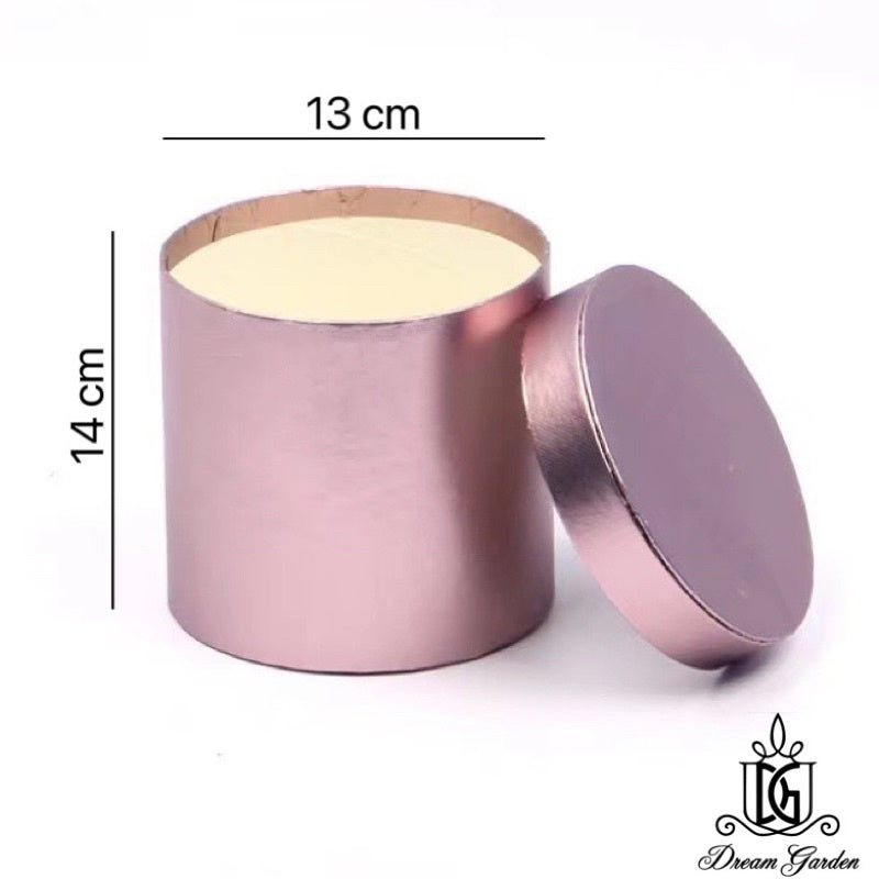 🇸🇬[SG Stock][Dream Garden] Round Flower Paper Boxes Lid Hug Florist Box Gift Box Home Decoration/DIY/Wedding
