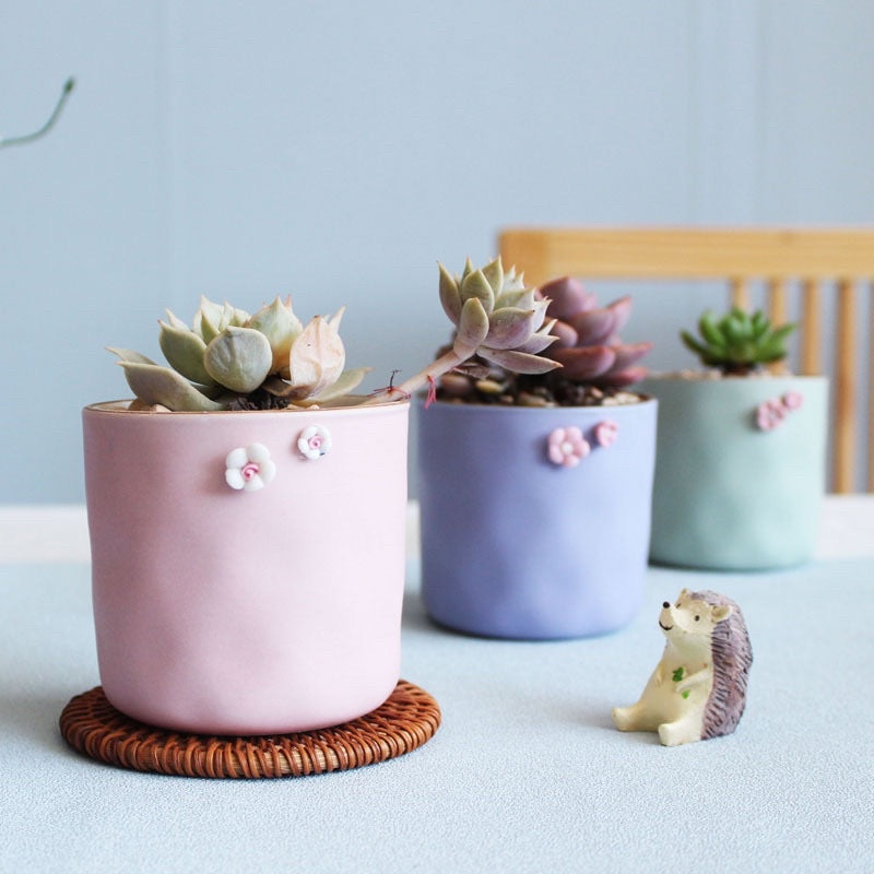 🇸🇬[SG Stock][Dream Garden]Nordic Style Color Mist Textured Flower Vase | Flowerpot | Flower Arrangement Ceramic