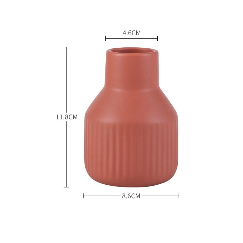 🇸🇬[SG Stock]🇸🇬Nordic Instagram Style modern ceramic vase with creative human face | home decorations | Preserved Flowers