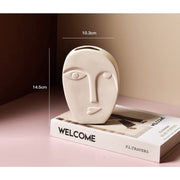 Ceramic Face Flower Pot Creative Design Plant Pot | DreamGarden SG