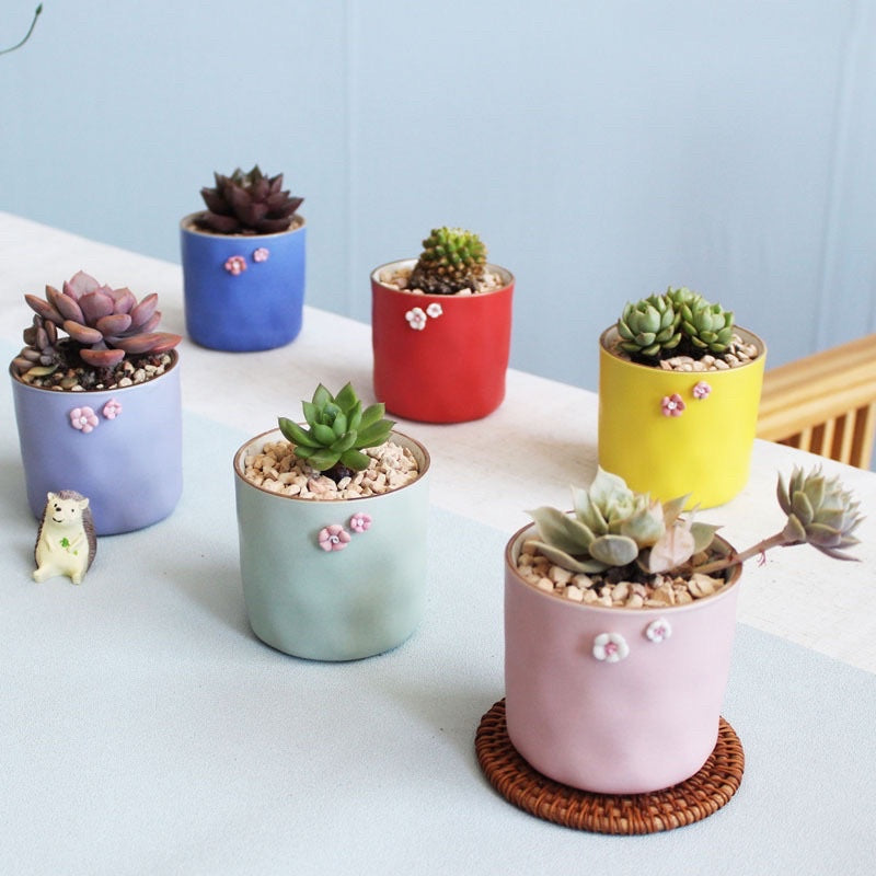 🇸🇬[SG Stock][Dream Garden]Nordic Style Color Mist Textured Flower Vase | Flowerpot | Flower Arrangement Ceramic