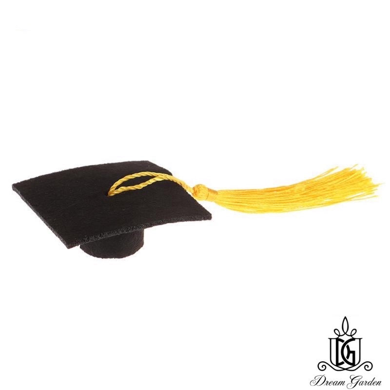 🇸🇬[SG Stock] [Dream Garden] Graduation Hat Mini Doctoral Cap Costume Graduation Cap With Tassels