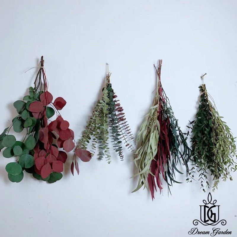 🇸🇬[SG Stock]Singapore Local Wholesaler Dream Garden Preserved Flowers Dried Flower Preserved Leaves Preserved Eucalyptus
