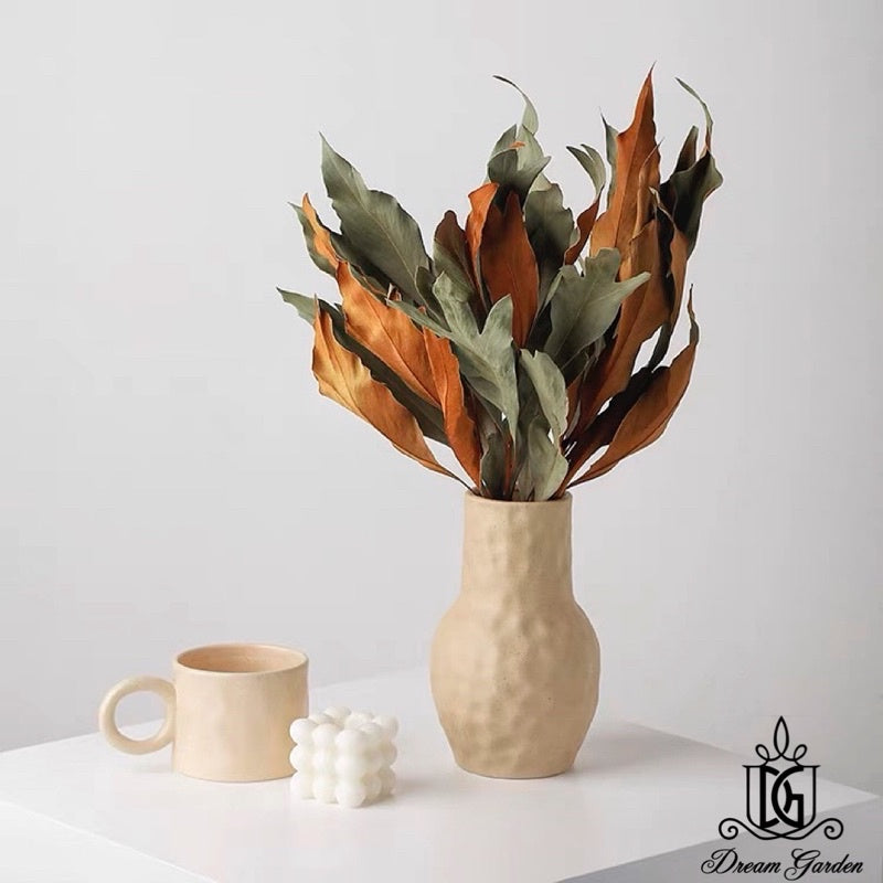 🇸🇬[SG Stock] SG Local Largest Wholesaler Dried Grevillea-Gold Back Leaves Suitable For Decoration/Wedding/DIY/Flora