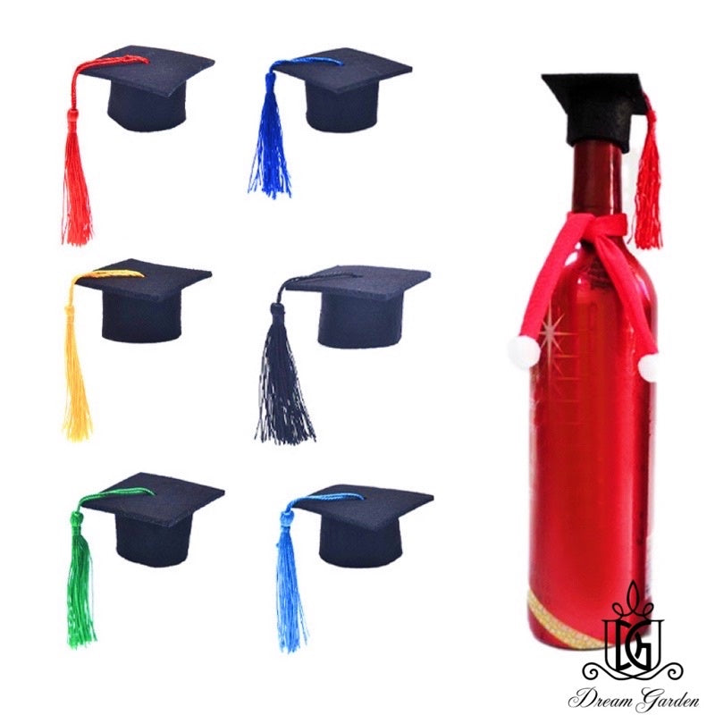 🇸🇬[SG Stock] [Dream Garden] Graduation Hat Mini Doctoral Cap Costume Graduation Cap With Tassels