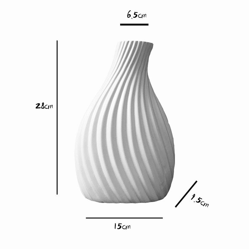 🇸🇬[SG Stock] Ceramic Flower Pot Minimalist Design Plant Pot Planter Artistic Nordic Style Vase Creative