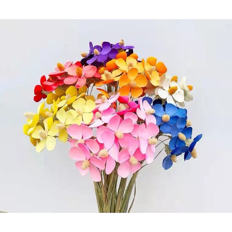 🇸🇬[SG Stock]Preserved Flowers Dried Flowers Violet By Hand Singapore Local Wholesalers Home Decoration/DIY/Wedding