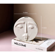 Ceramic Face Flower Pot Creative Design Plant Pot | DreamGarden SG