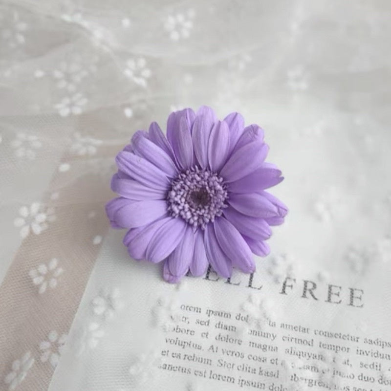 🇸🇬[SG Stock]Preserved Sunflower Dried Flowers Preserved Gerbera Singapore Local Wholesalers Home Decoration/DIY/Wedding