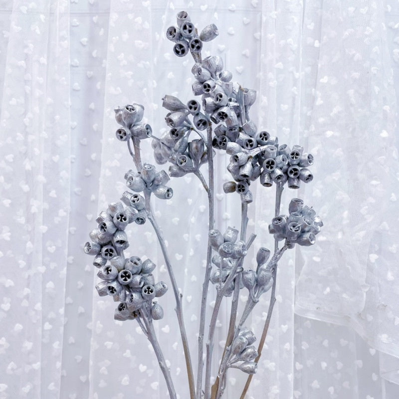 🇸🇬[SG Stock]Christmas Golden Fruit Eucalyptus Fruit,Button Fruit,Filbert,Hazel,Pine Cone,Dried Fruit Preserved Flower