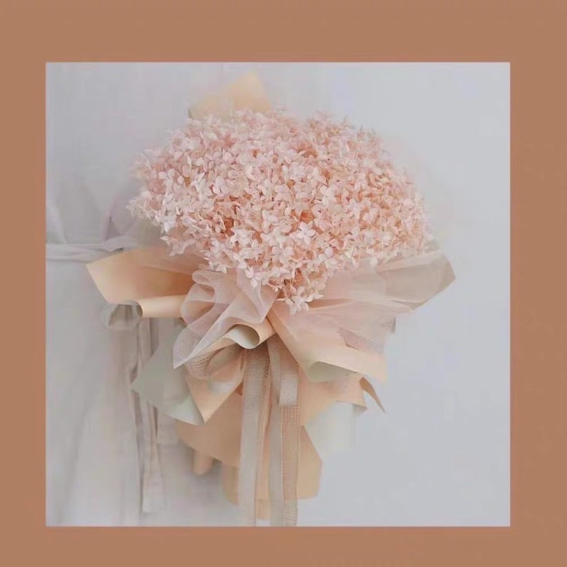 🇸🇬[SG Stock]Preserved Flowers Dried Flowers Preserved Hydrangeas Singapore Local Wholesalers Home Decoration/DIY/Wedding