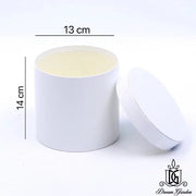Round Flower Paper Boxes Lid Hug Florist Box Gift Box 3 | DreamGarden SG