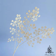 Plastic flowers Dried Flowers CNY Gold Leaves &Plastic | DreamGarden SG
