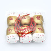 CNY flower accessories attract fortune cat Cai Shen | DreamGarden SG