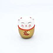 CNY flower accessories attract fortune cat Cai Shen | DreamGarden SG