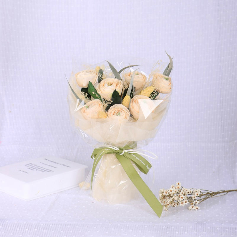 Valentine's Day gift dried flower bouquet high-end | DreamGarden SG