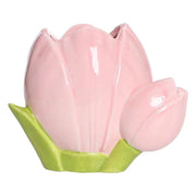 Tulip ceramic flower vase, living room flower | DreamGarden SG