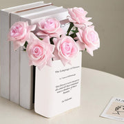 Popular ceramic book flower vase, Nordic book flower | DreamGarden SG