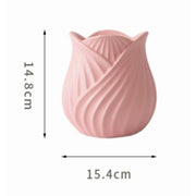 Tulip ceramic flower vase nordic simple flower pot living | DreamGarden SG