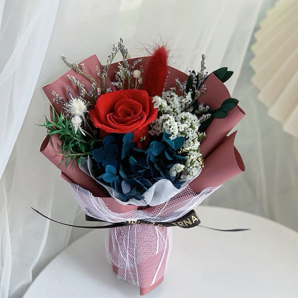 FREE DELIVERY Flower Bouquet Mother's Day Gift Preserved Rose Bouquet Flower Gift Premium