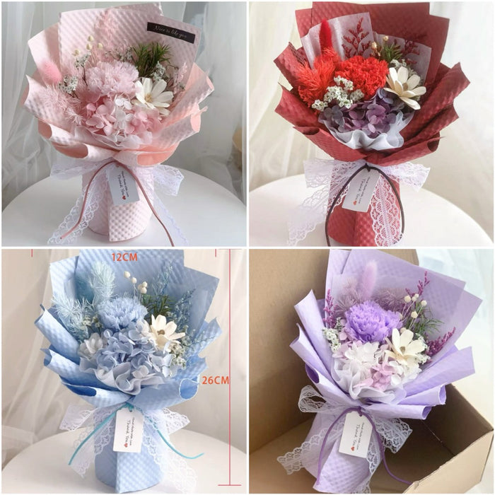 FREE DELIVERY Flower Bouquet Mother's Day Gift Preserved 2 | DreamGarden SG