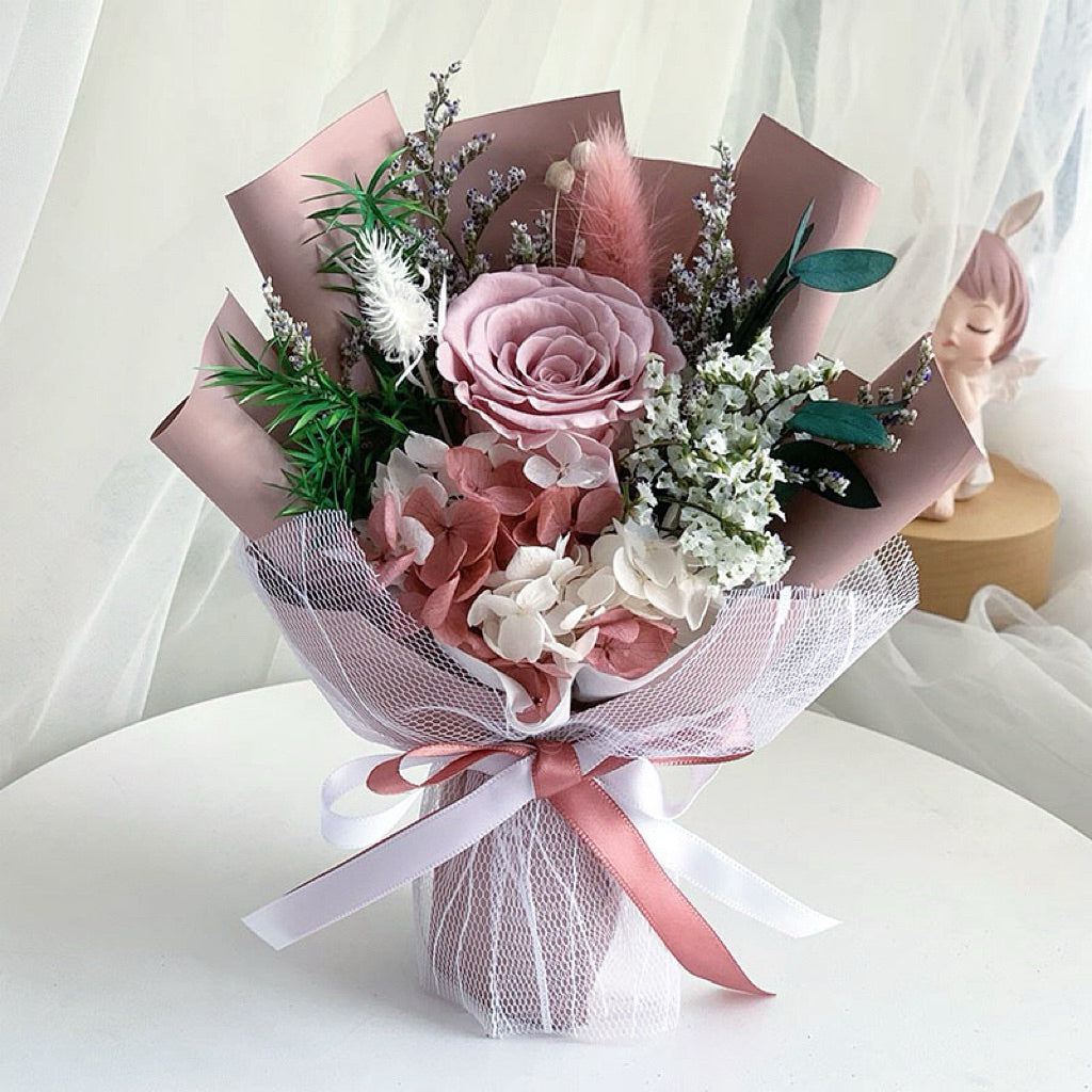 FREE DELIVERY Flower Bouquet Mother's Day Gift Preserved Rose Bouquet Flower Gift Premium