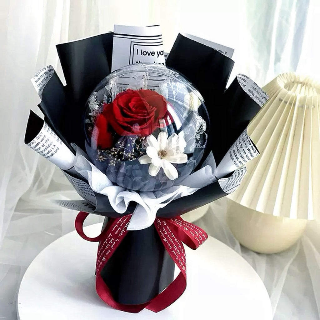 FREE DELIVERY Flower Bouquet Mother's Day Gift Preserved Rose Bouquet Flower Gift Premium