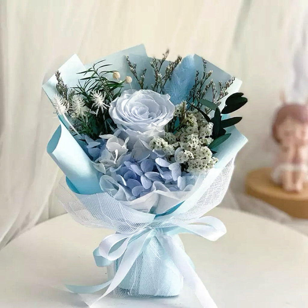 FREE DELIVERY Flower Bouquet Mother's Day Gift Preserved | DreamGarden SG