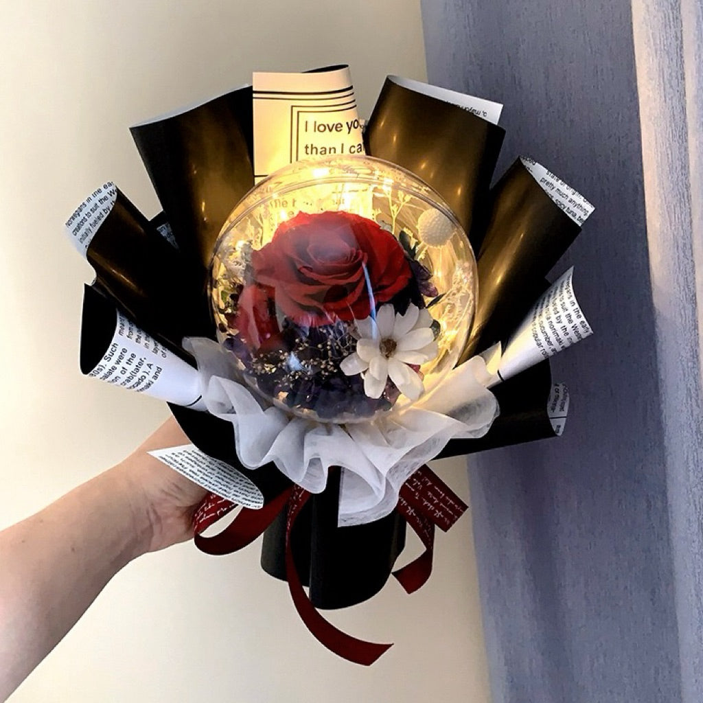 FREE DELIVERY Flower Bouquet Mother's Day Gift Preserved Rose Bouquet Flower Gift Premium