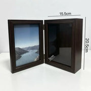 Folding Photo Frame, Wooden photo frames decorated with 2 | DreamGarden SG