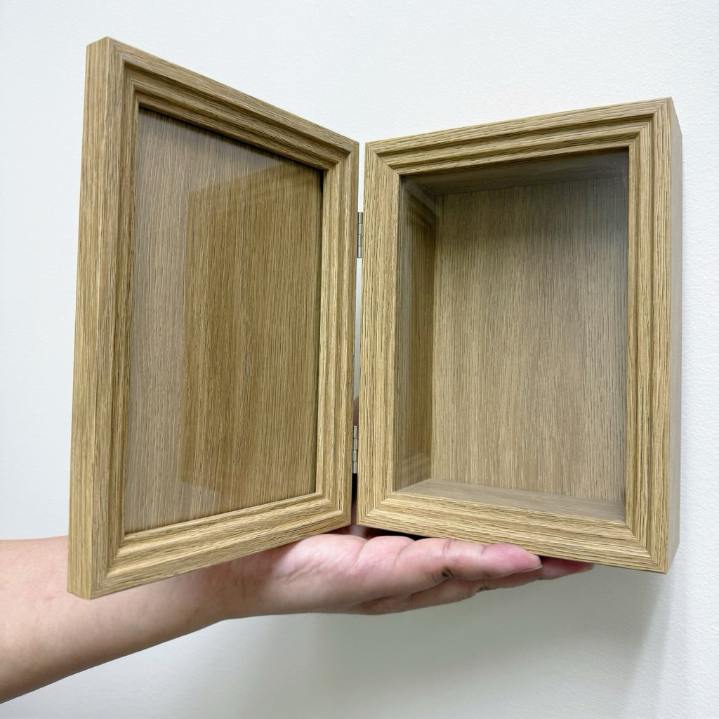 Folding Photo Frame, Wooden photo frames decorated with 2 | DreamGarden SG