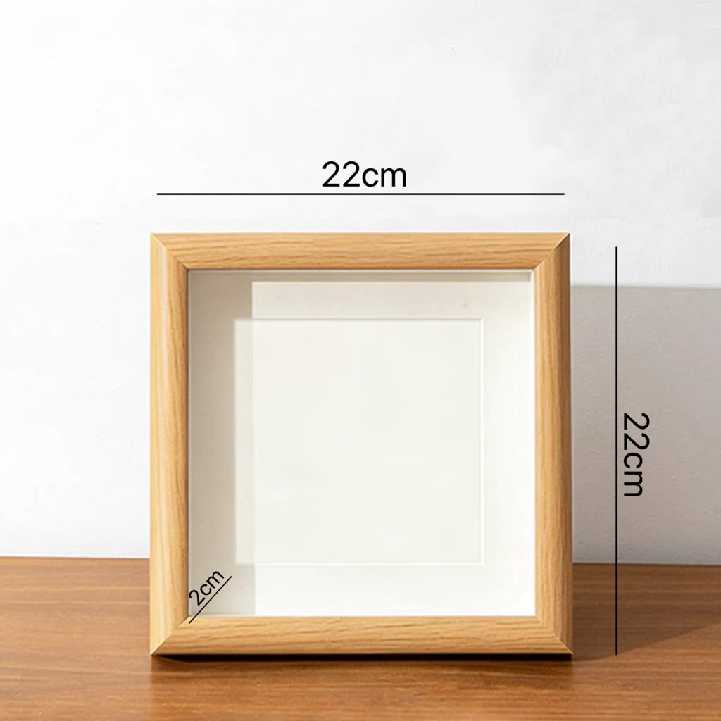 Wooden photo frames decorated with dried flowers, | DreamGarden SG