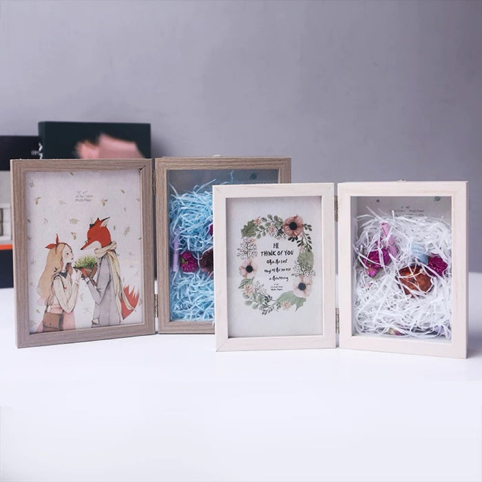 Folding Photo Frame, Wooden photo frames decorated with | DreamGarden SG