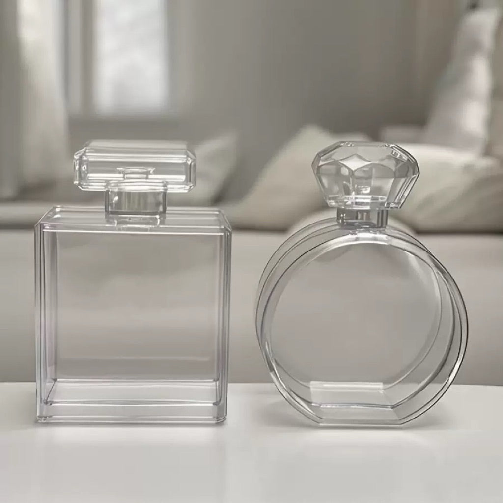 [SG Stock]Acrylic Box, Perfume Box, Acrylic Flower Container Creative Souvenir Flower Box, Gift Box, Floral Display Box